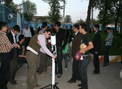 FETTU exhibit in Khoy, Iran