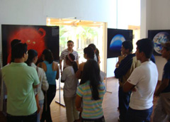 FETTU exhibit in Montero, Bolivia